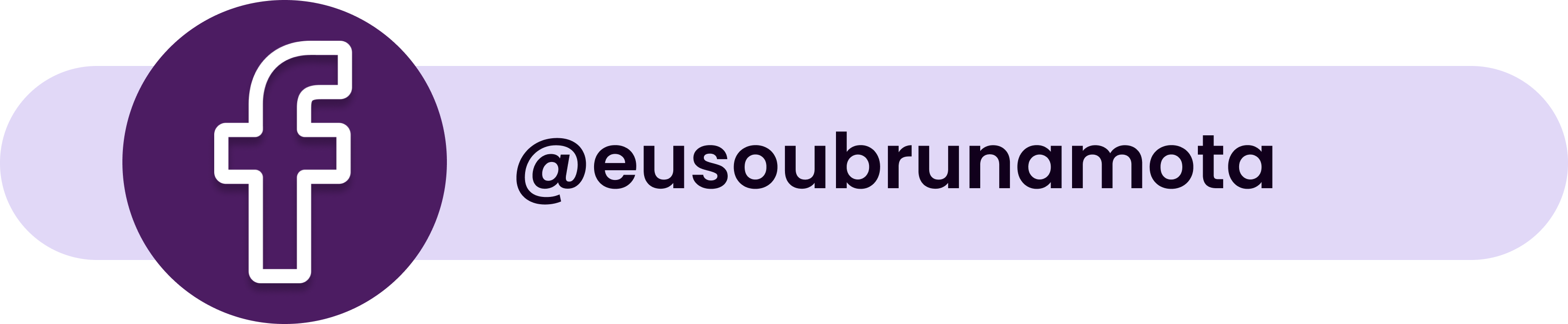 Facebook @eusoubrunamota